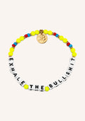 Peloton x Little Words Project Exhale the Bullshit Bracelet